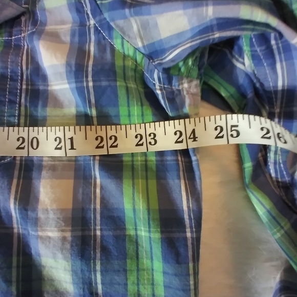 3/$15 PD&C mens button down shirt plaid XL - Picture 4 of 10